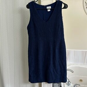 NICOLE MILLER NAVY DRESS